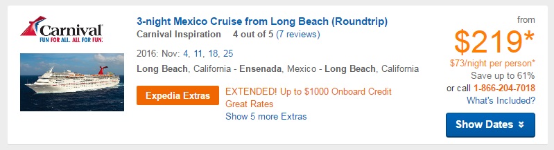 Mexico
Cruises